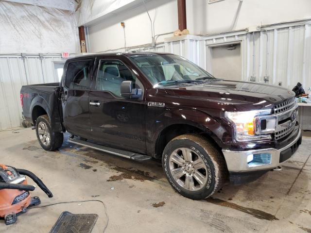 1FTEW1EG2JFA28557 - 2018 FORD F150 SUPERCREW BURGUNDY photo 4