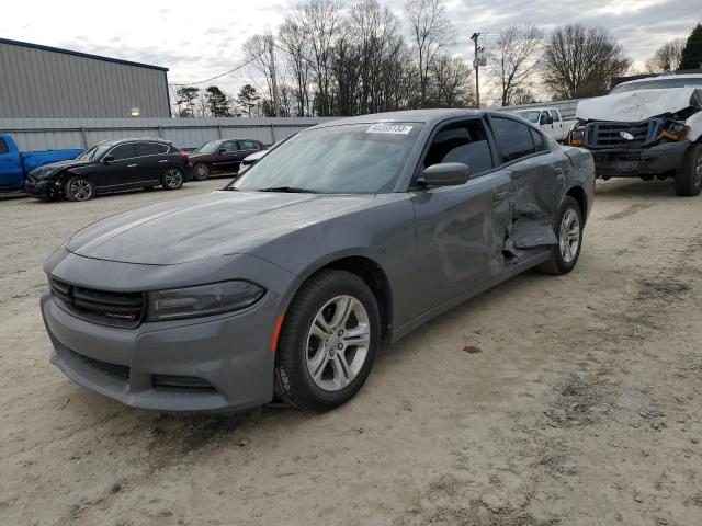 2C3CDXBGXKH714211 - 2019 DODGE CHARGER SXT GRAY photo 1