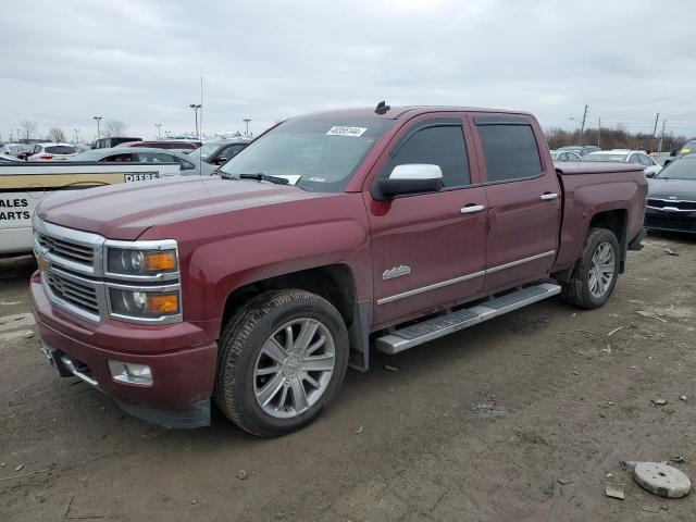 3GCUKTEC5EG333765 - 2014 CHEVROLET SILVERADO K1500 HIGH COUNTRY BURGUNDY photo 1