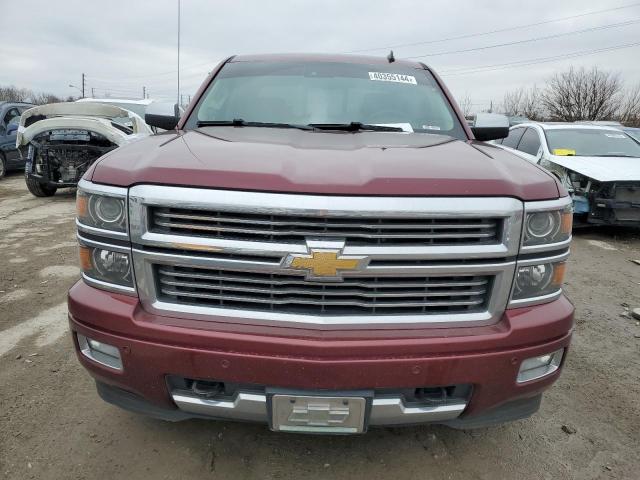 3GCUKTEC5EG333765 - 2014 CHEVROLET SILVERADO K1500 HIGH COUNTRY BURGUNDY photo 5