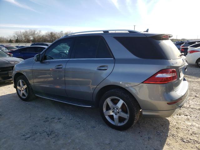 4JGDA7DB7CA057096 - 2012 MERCEDES-BENZ ML 550 4MATIC SILVER photo 2