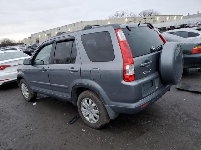 SHSRD78946U437364 - 2006 HONDA CR-V SE GRAY photo 2