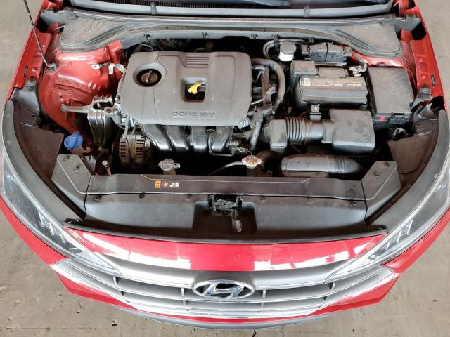 5NPD74LF7LH512415 - 2020 HYUNDAI ELANTRA SE RED photo 11