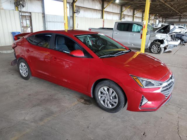 5NPD74LF7LH512415 - 2020 HYUNDAI ELANTRA SE RED photo 4