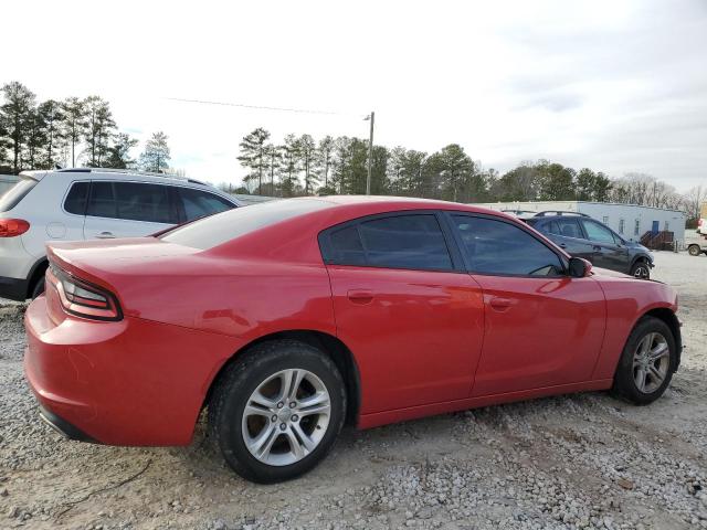 2C3CDXBG8FH794937 - 2015 DODGE CHARGER SE RED photo 3