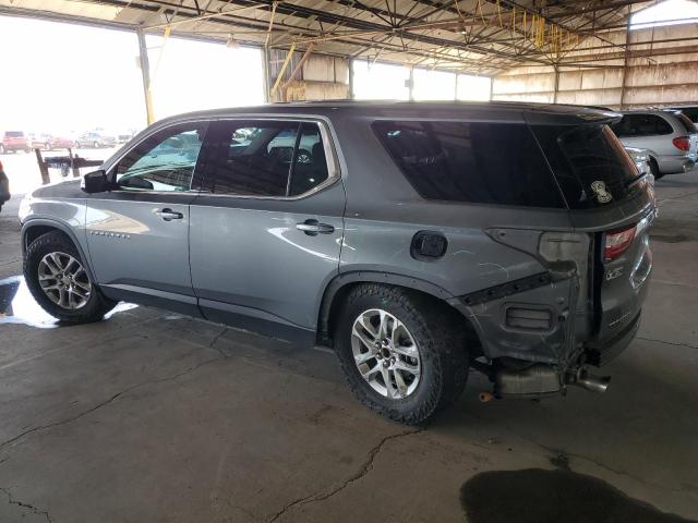 1GNERFKW1KJ290432 - 2019 CHEVROLET TRAVERSE LS GRAY photo 2