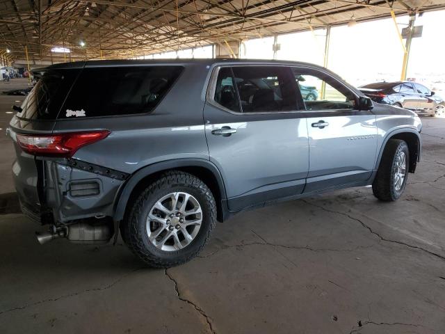 1GNERFKW1KJ290432 - 2019 CHEVROLET TRAVERSE LS GRAY photo 3