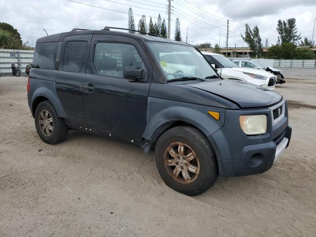 5J6YH28676L027486 - 2006 HONDA ELEMENT EX BLUE photo 4