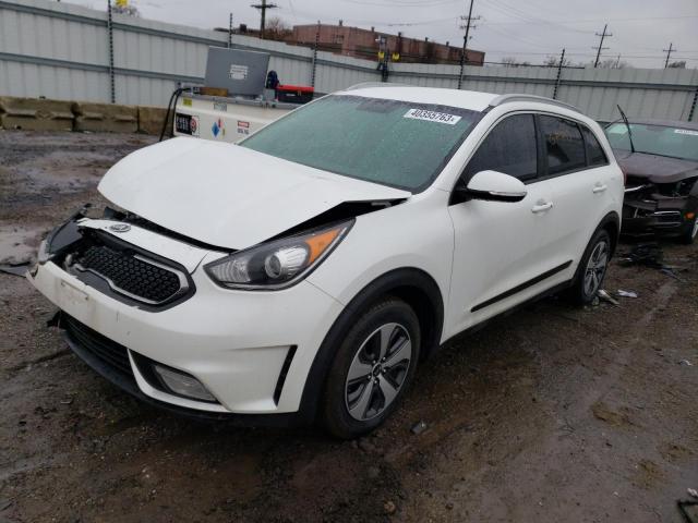 KNDCC3LC0H5042274 - 2017 KIA NIRO EX WHITE photo 1