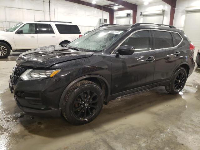 5N1AT2MV3HC758093 - 2017 NISSAN ROGUE SV BLACK photo 1