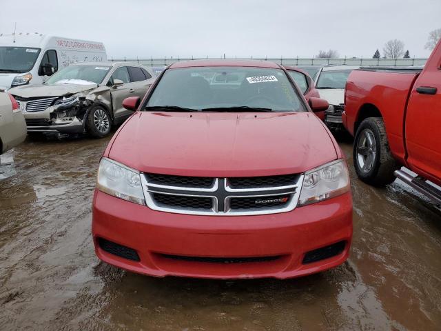 1B3BD1FB3BN573655 - 2011 DODGE AVENGER MAINSTREET RED photo 5