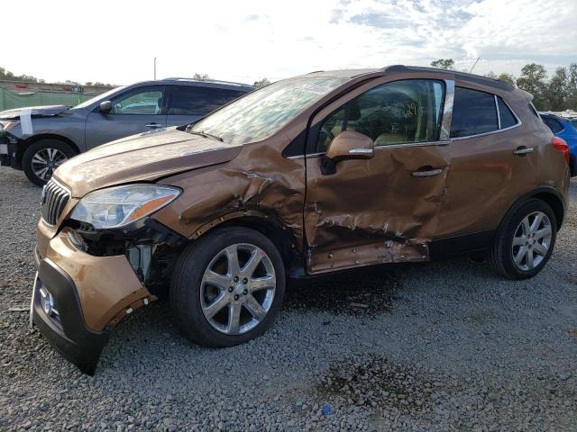 KL4CJCSB5GB636254 - 2016 BUICK ENCORE BROWN photo 1