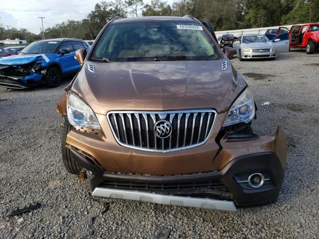 KL4CJCSB5GB636254 - 2016 BUICK ENCORE BROWN photo 5