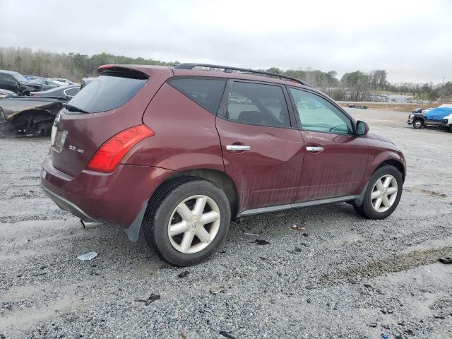 JN8AZ08WX5W419548 - 2005 NISSAN MURANO SL BROWN photo 3