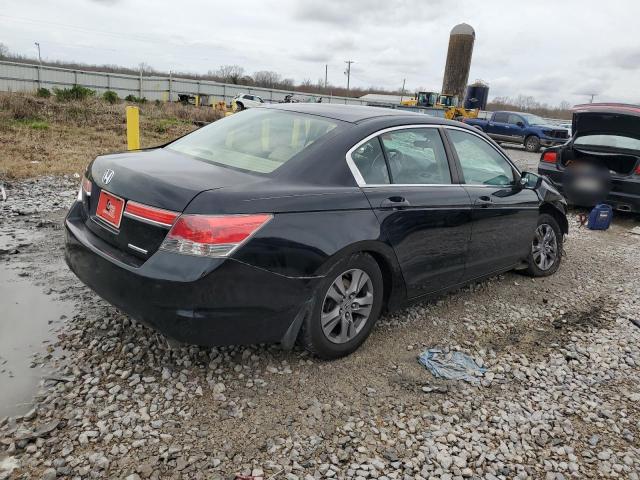 1HGCP2F68BA136746 - 2011 HONDA ACCORD SE BLACK photo 3