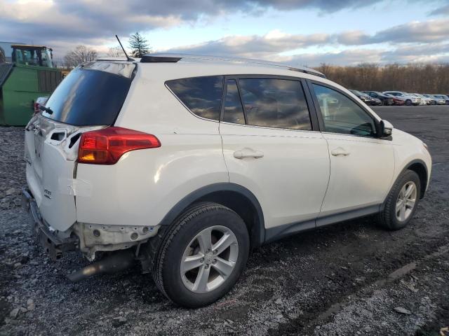 JTMRFREV6DD011369 - 2013 TOYOTA RAV4 XLE WHITE photo 3