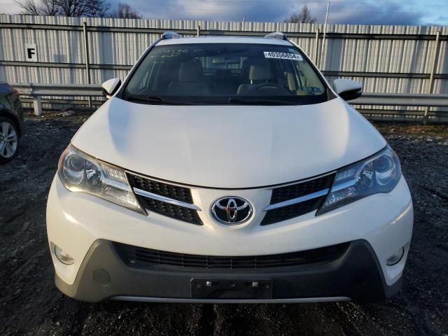 JTMRFREV6DD011369 - 2013 TOYOTA RAV4 XLE WHITE photo 5