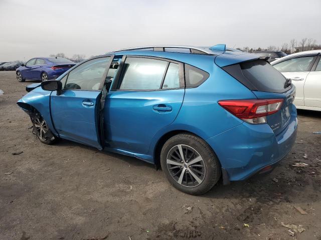 4S3GTAC62K3723880 - 2019 SUBARU IMPREZA PR BLUE photo 2