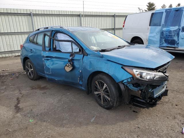 4S3GTAC62K3723880 - 2019 SUBARU IMPREZA PR BLUE photo 4