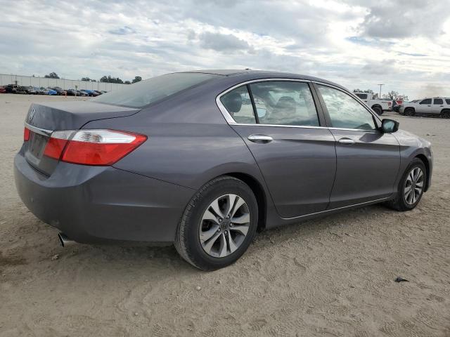 1HGCR2F37EA163747 - 2014 HONDA ACCORD LX GRAY photo 3