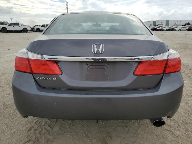 1HGCR2F37EA163747 - 2014 HONDA ACCORD LX GRAY photo 6