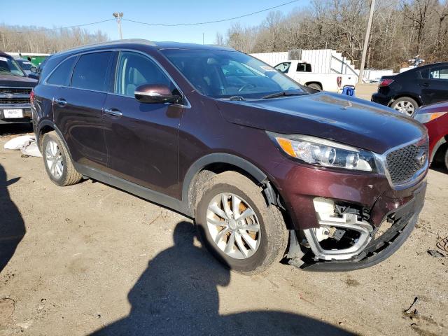 5XYPG4A32GG013430 - 2016 KIA SORENTO LX MAROON photo 4