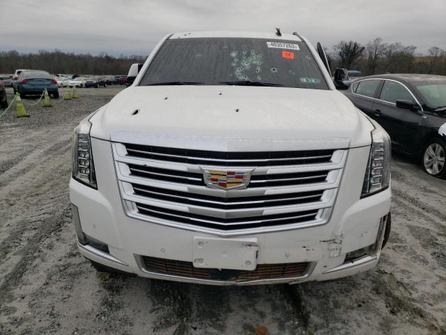 1GYS4DKJ9GR218416 - 2016 CADILLAC ESCALADE PLATINUM WHITE photo 5