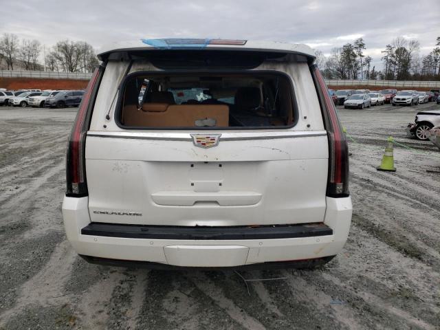 1GYS4DKJ9GR218416 - 2016 CADILLAC ESCALADE PLATINUM WHITE photo 6