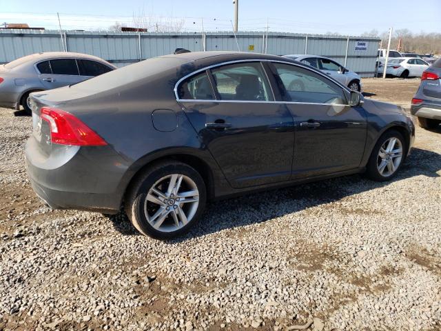 YV1612TKXF1360096 - 2015 VOLVO S60 PREMIER GRAY photo 3