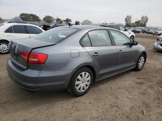 3VW2K7AJ8FM258126 - 2015 VOLKSWAGEN JETTA BASE 灰色 照片 3