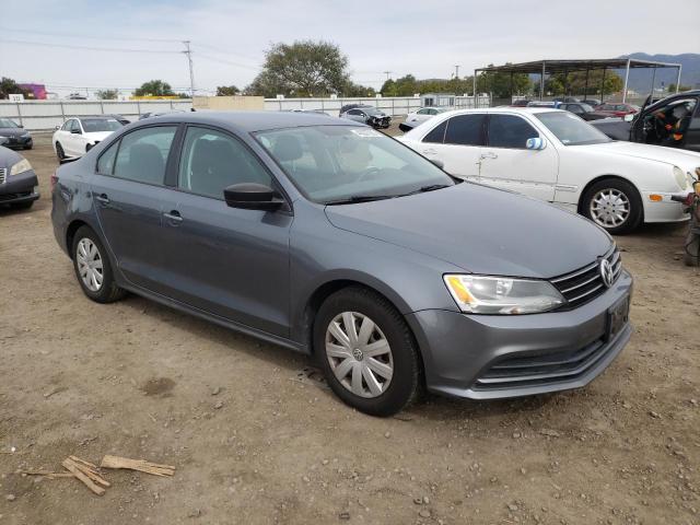 3VW2K7AJ8FM258126 - 2015 VOLKSWAGEN JETTA BASE 灰色 照片 4