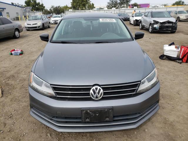 3VW2K7AJ8FM258126 - 2015 VOLKSWAGEN JETTA BASE 灰色 照片 5