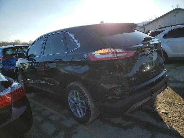 2FMPK4J90MBA44187 - 2021 FORD EDGE SEL BLACK photo 2