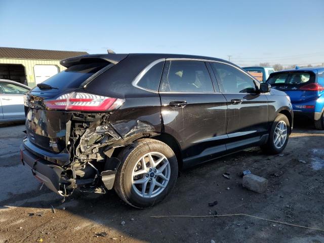 2FMPK4J90MBA44187 - 2021 FORD EDGE SEL BLACK photo 3