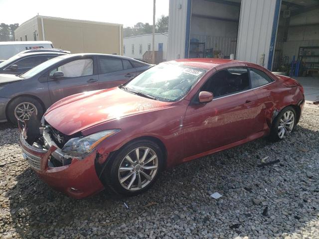 JN1CV6FEXEM900346 - 2014 INFINITI Q60 BASE RED photo 1