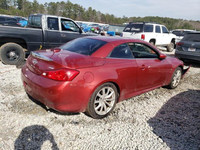 JN1CV6FEXEM900346 - 2014 INFINITI Q60 BASE RED photo 3