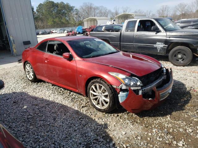 JN1CV6FEXEM900346 - 2014 INFINITI Q60 BASE RED photo 4