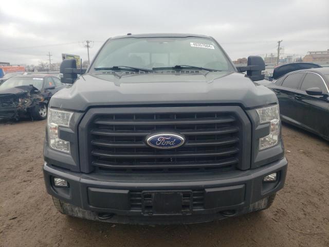 1FTEW1EF4HKE08251 - 2017 FORD F150 SUPERCREW GRAY photo 5