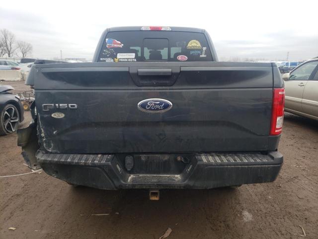 1FTEW1EF4HKE08251 - 2017 FORD F150 SUPERCREW GRAY photo 6