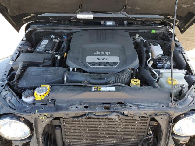 1C4BJWEG2GL326910 - 2016 JEEP WRANGLER U SAHARA BLACK photo 11