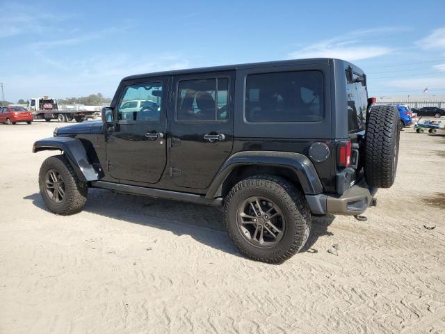 1C4BJWEG2GL326910 - 2016 JEEP WRANGLER U SAHARA BLACK photo 2