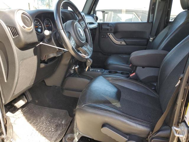 1C4BJWEG2GL326910 - 2016 JEEP WRANGLER U SAHARA BLACK photo 7