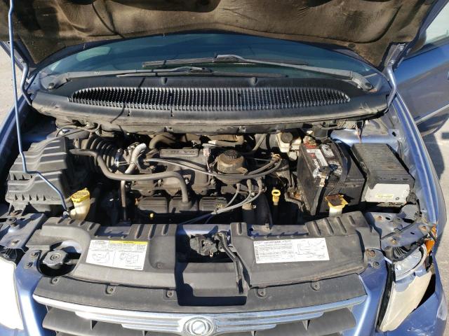2A4GP54L27R184511 - 2007 CHRYSLER TOWN & COU TOURING ლურჯი ფოტო 12