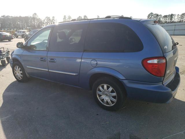 2A4GP54L27R184511 - 2007 CHRYSLER TOWN & COU TOURING ლურჯი ფოტო 2