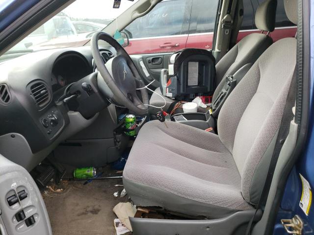 2A4GP54L27R184511 - 2007 CHRYSLER TOWN & COU TOURING ლურჯი ფოტო 7