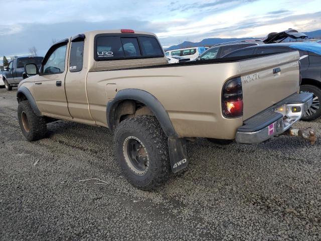 5TEWN72N43Z201854 - 2003 TOYOTA TACOMA XTRACAB GOLD photo 2