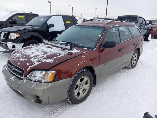 4S3BH675147644643 - 2004 SUBARU LEGACY OUTBACK AWP RED photo 1