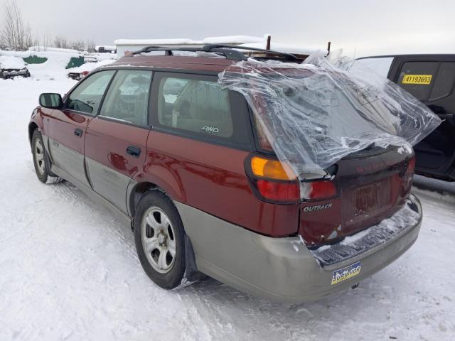 4S3BH675147644643 - 2004 SUBARU LEGACY OUTBACK AWP 红色 照片 2
