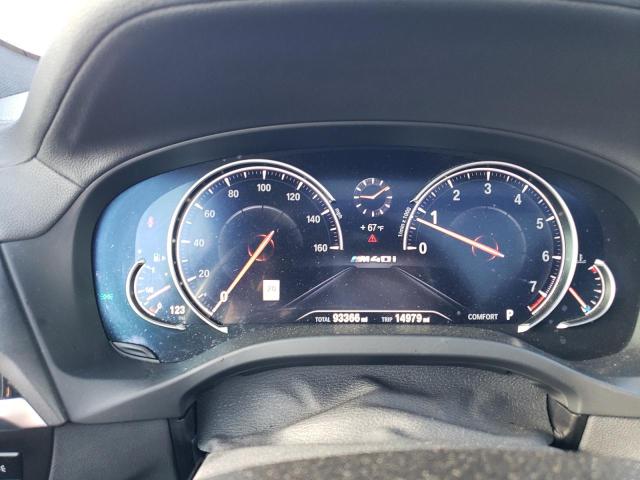 5UXTS3C53J0Z00035 - 2018 BMW X3 XDRIVEM40I ნაცრისფერი ფოტო 9