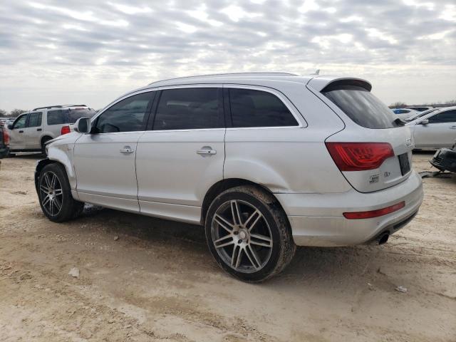 WA1DGAFE8DD000925 - 2013 AUDI Q7 PRESTIGE SILVER photo 2